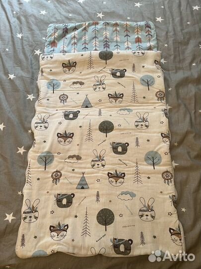 Одеяло спальный мешок детский