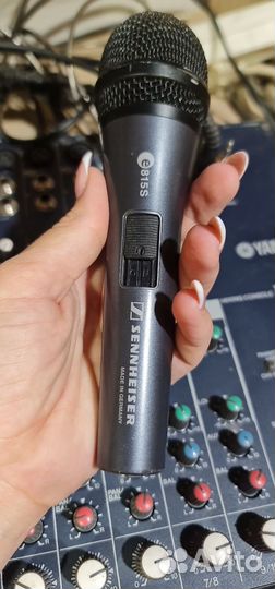 Акустическая система Mackie 12А+пульт Yamaha+микро