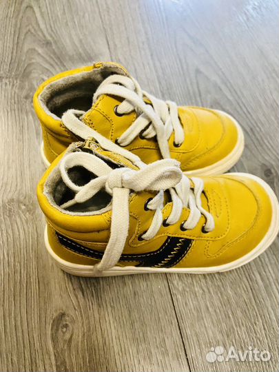 Кеды кожаные