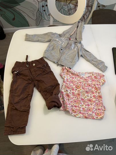 Пакет одежды для девочки 86 92 см