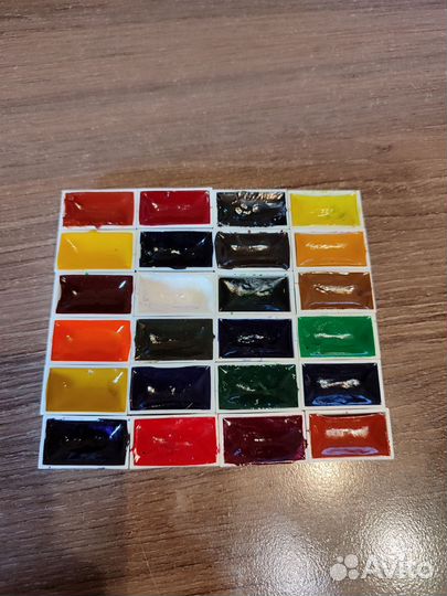Акварельные краски гамма студия