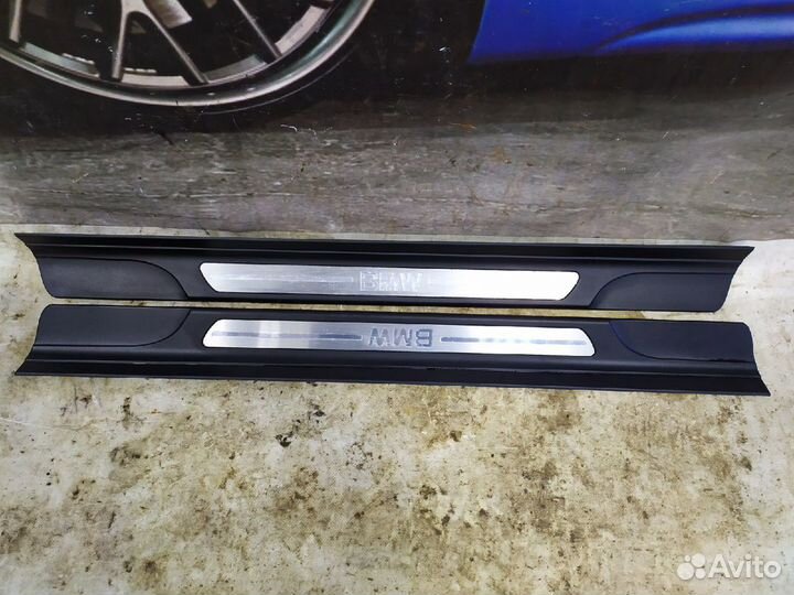 Накладка порогов внутренняя BMW E46 купе