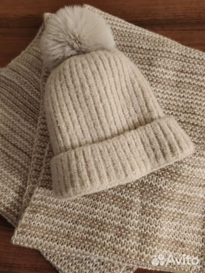 Шапка, варежки, снуд