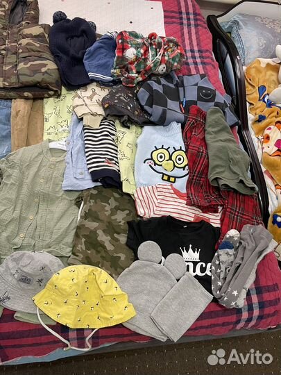 Огромный пакет вещей для мальчика