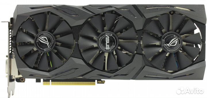 Видеокарта Radeon RX 480 8Gb, asus ROG strix