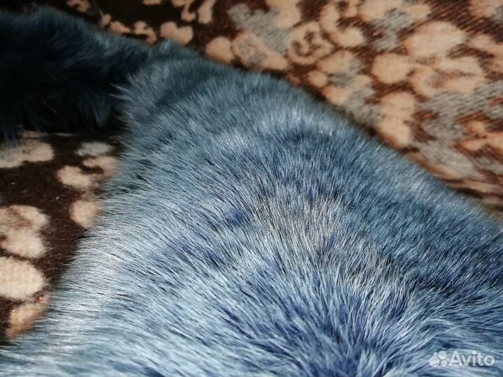 Песец крашеный