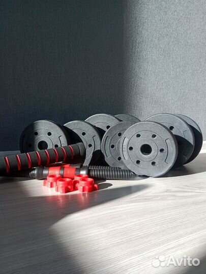 Гантели разборные