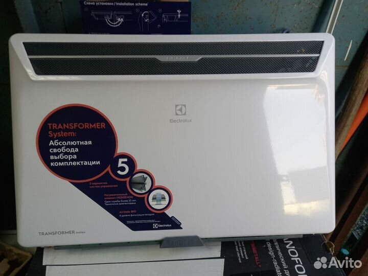 Конвектор электр. Electrolux ECH/AG2+ECH/TUI3