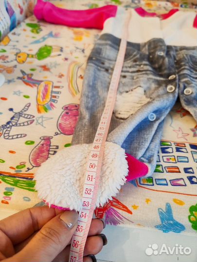 Комбинезон утепленный 62 68 размер