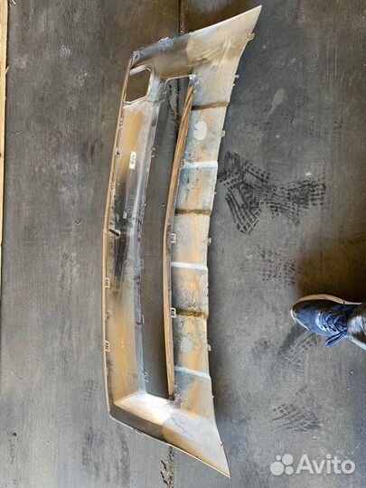 Накладка на передний бампер мерседес мл w166