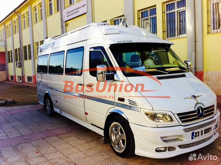 Хром накладки на зеркала Мерседес Спринтер Классик