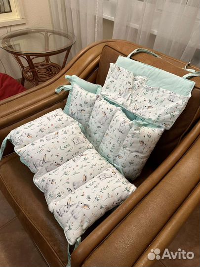 Бортики в детскую кроватку круглую