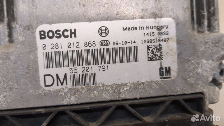 Блок управления двигателем Opel Signum