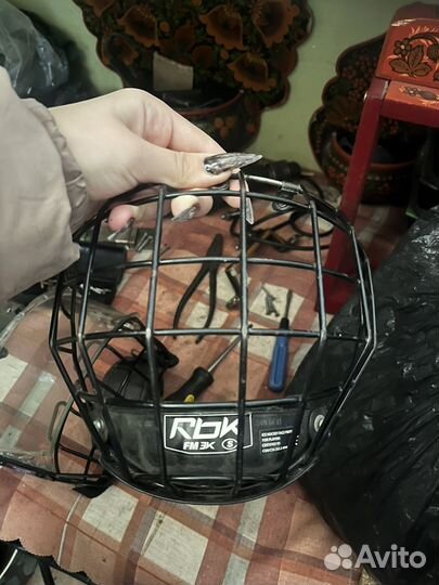 Хоккейная маска rbk 3k
