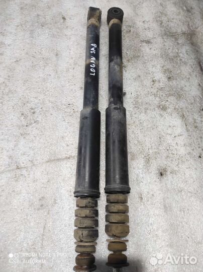 Амортизатор задний Renault logan