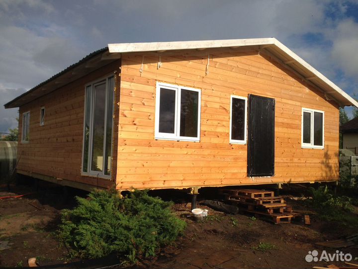 Деревянный дом 72м