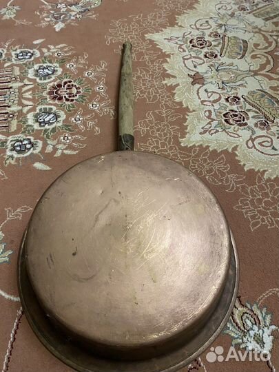 Латунный таз