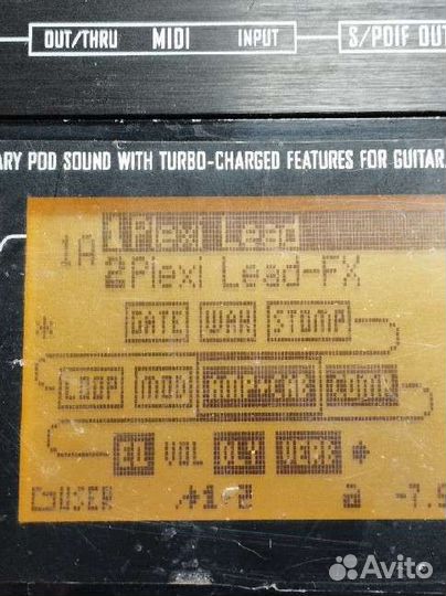 Гитарный процессор line 6 POD x3 live