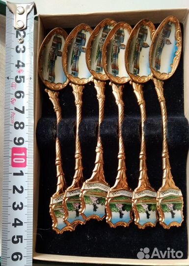Ложки сувенирные чайные комплект Ленинград
