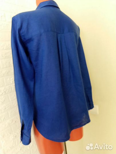 Льняная рубашка Uniqlo S