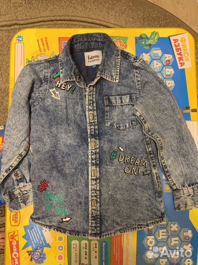 Джинсовая рубашка