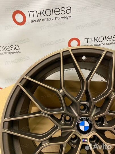 Диски BMW 3 5 6 7 X3 X4 R20 1000 style Bronze