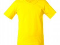 Желтая футболка детская