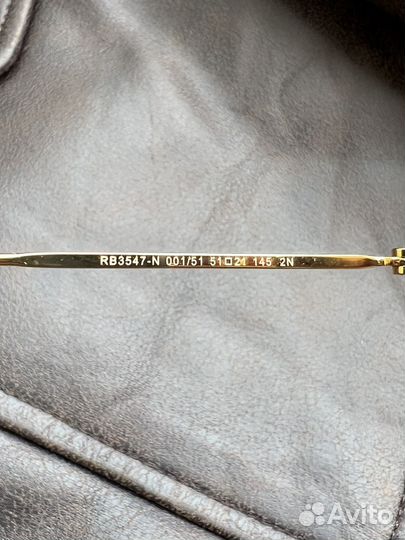 Очки ray ban oval