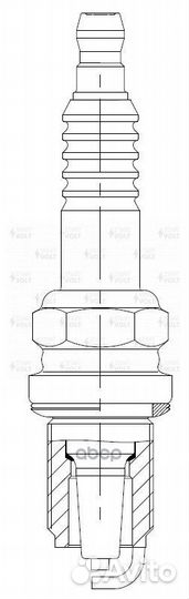 Свеча зажигания для а/м Renault Logan (08) /Nis