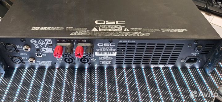 Усилитель Qsc Gxd4