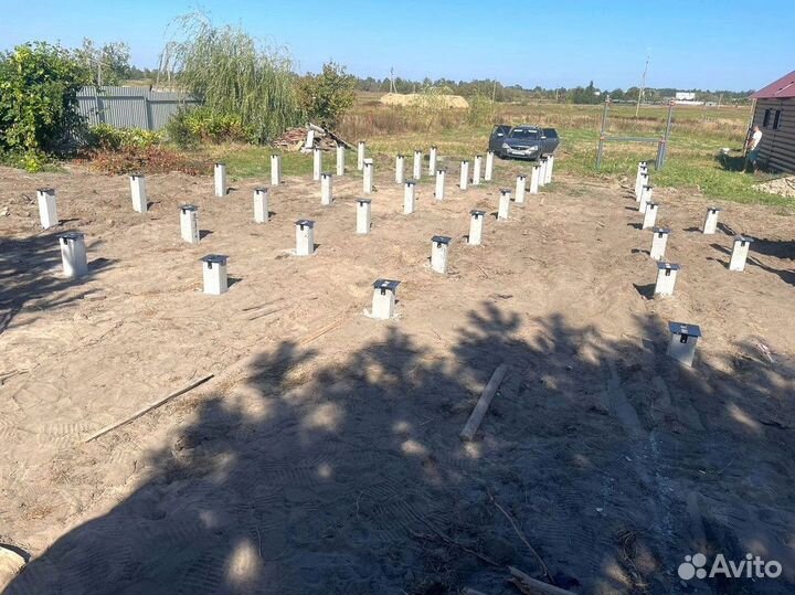 Забивные сваи. Бригады с опытом более 15 лет