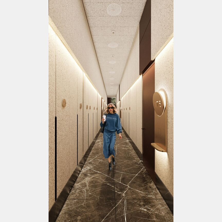 1-к. квартира, 40,7 м², 24/25 эт.