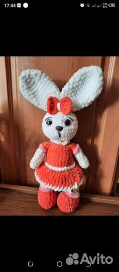 Плюшевая зайка