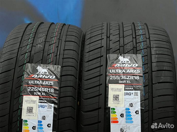 Arivo Ultra ARZ5 255/35 R18 и 225/40 R18 W