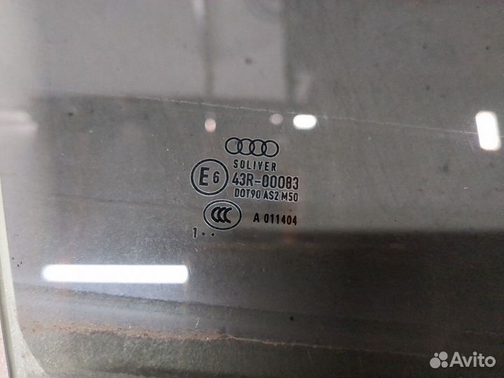 Стекло боковой двери Audi A7, 2012