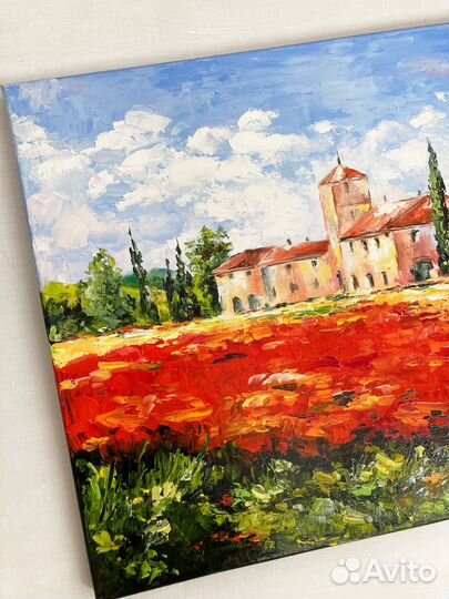 Картина маслом на холсте 