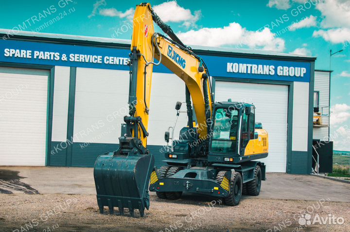 Колёсный экскаватор XCMG XE210WD, 2023