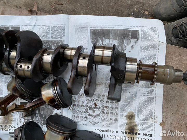 M62b44tu коленвал шкив