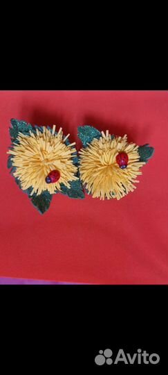 Резинки для волос ручной работы