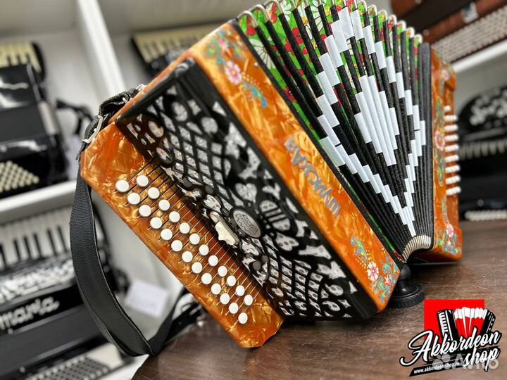 Гармонь Шуйская sz32xl соль немецкие голоса