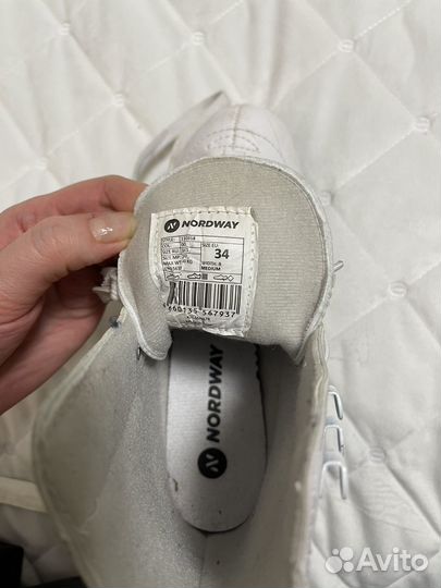 Коньки фигурные 34 размер