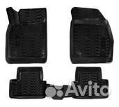 Ковры для chevrolet cruze (09), 4 шт., выс. борт, 3D с подпятником, тэп, черн. (acm-ps-20)