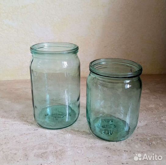 Банка стеклянная 0,7л, 0,5л