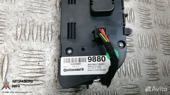 Блок управления печки / климат-контроля Opel Mokka