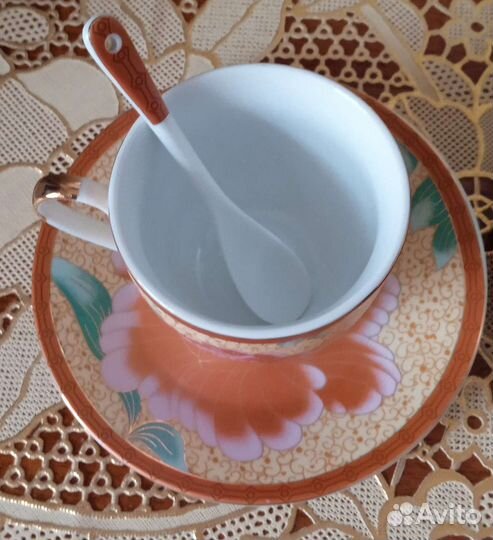 Чайные пары с ложечками