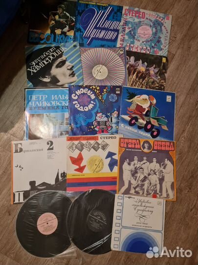 Виниловые пластинки СССР