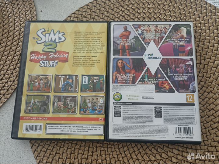 Компьютерные игры диски для пк sims