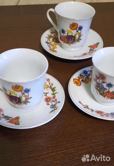 Чайные и кофейный наборы на 6 персон