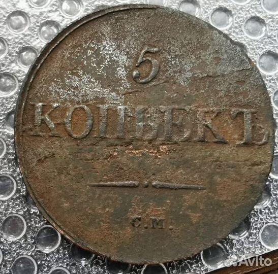 5 копеек 1831 см