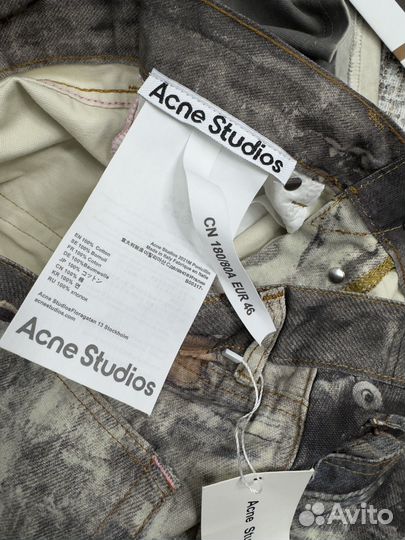 Acne studios джинсы premium